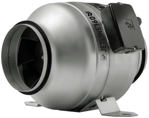 Extractor de aire centrífugo en línea para ducto JETLINE-160 S&P