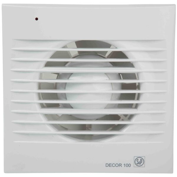 Extractor de aire para baño con temporizador DECOR-100 CR - Imagen 2