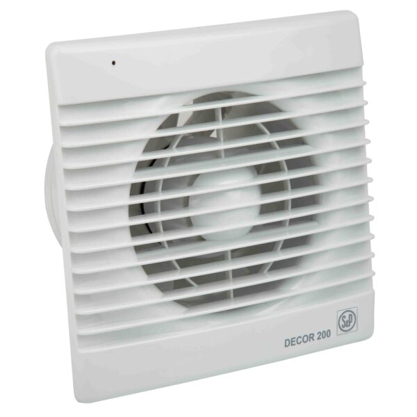 Extractor de aire para baño DECOR-200 C