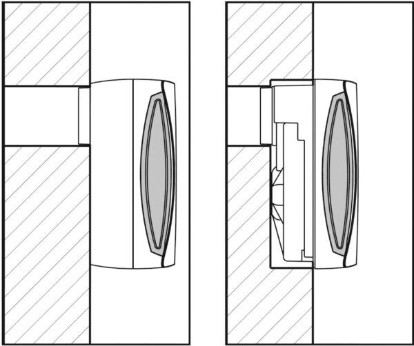 Extractor de aire centrífugo empotrable para ambientes habitacionales EBB-250 NS - Imagen 6