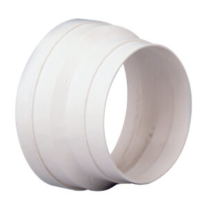 Reducción plástica de 125 a 100 mm para extractores de aire RED-125/100 P