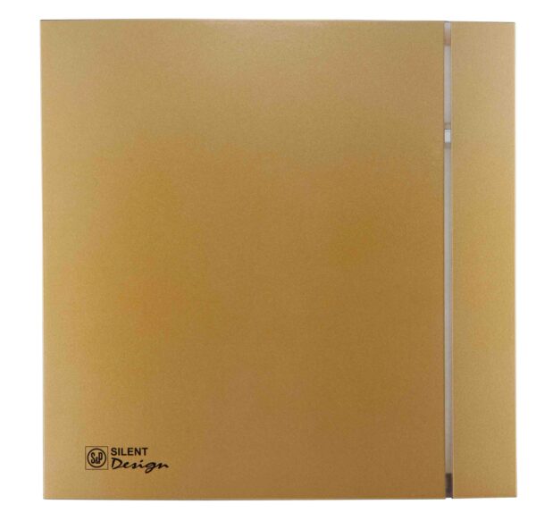 Extractor de aire para baño ultrasilencioso SILENT-200 CZ GOLD DESIGN - Imagen 2