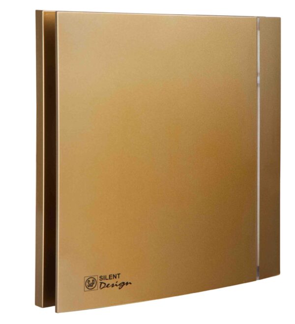 Extractor de aire para baño ultrasilencioso SILENT-200 CZ GOLD DESIGN