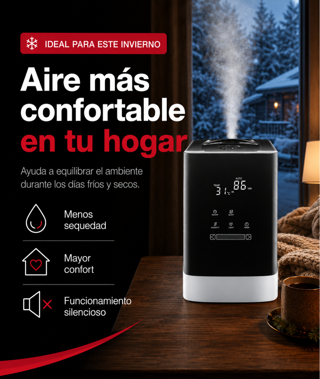 Humidificador invierno
